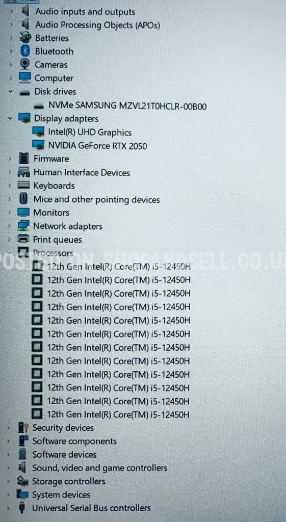 MSI i5 12thGen 16GB 512GB SSD UltraFast Gaming Slimline 144hz Laptop, RTX 4GB Graphics