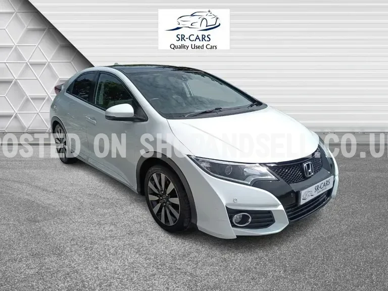 2015 65 HONDA CIVIC 1.8 I-VTEC SR HATCHBACK 5DR PETROL AUTO EURO 6 (142 PS)