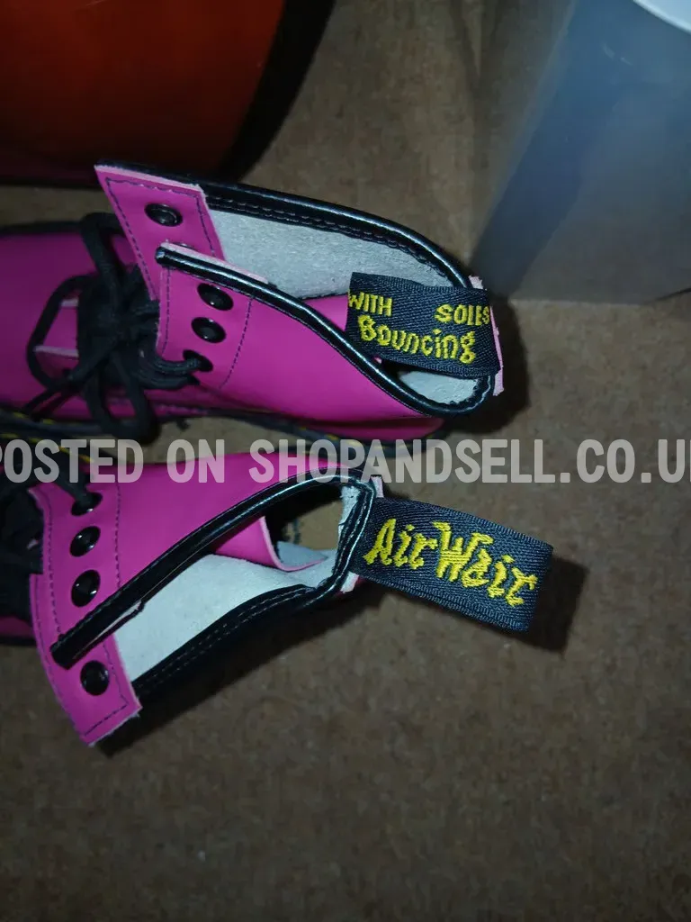 Hot pink Dr Martens