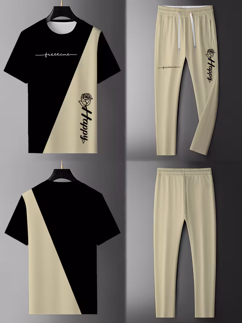 Men's Casual Two-Piece Set 