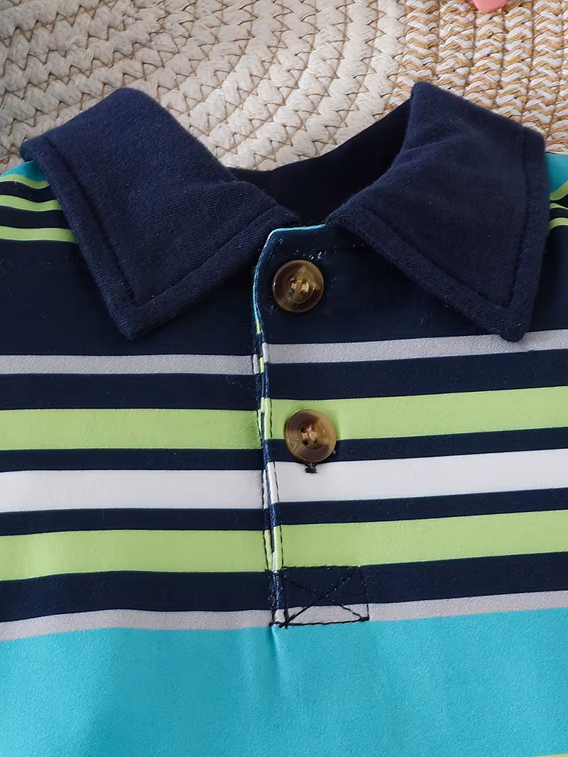 3pcs Baby's Casual Short Sleeve Romper Set