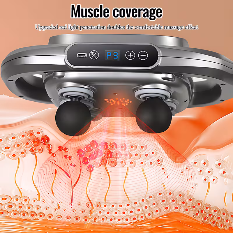 Face massager gun