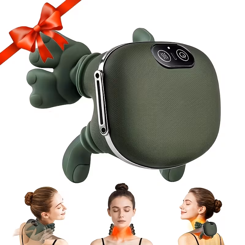 Electric neck and shoulder massager
