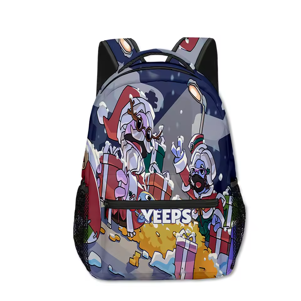 Cartoon Popular Yeeps Hide and Seek student Bookbag 