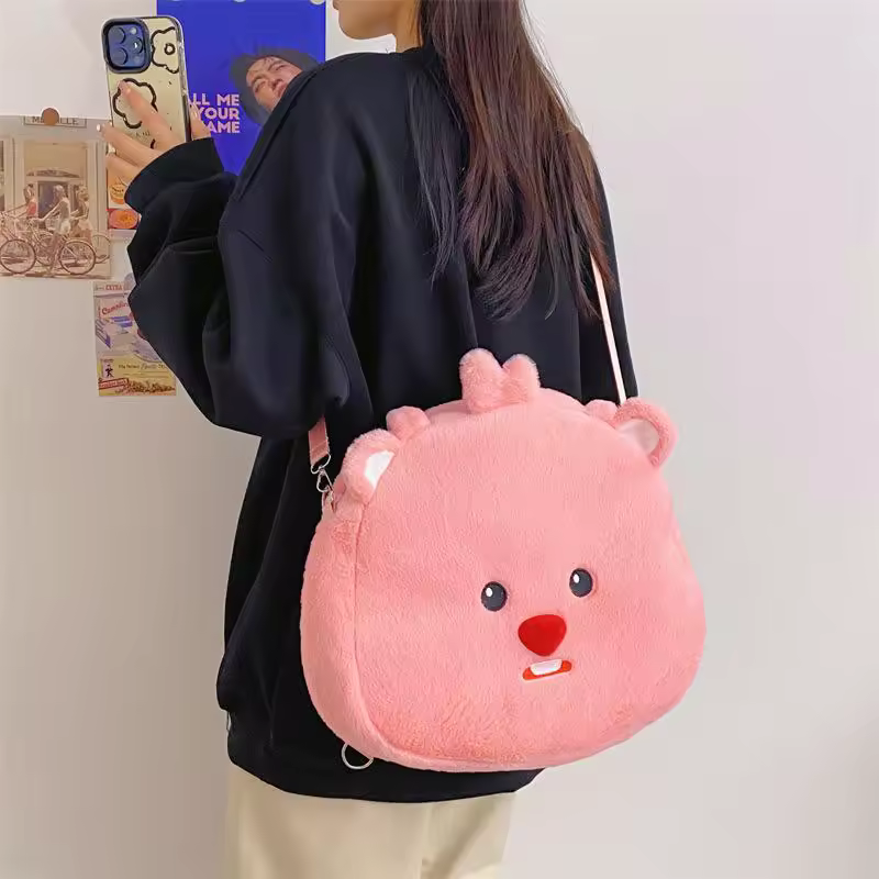 Kawaii Loppy Plush Bag Cartoon
