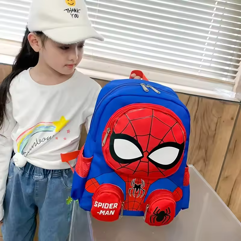 Spiderman Kawaii Backpacks Super Heroes