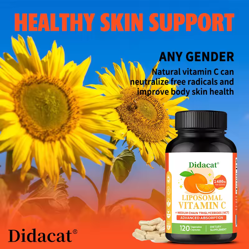 Vitamin C 1400 Mg - Bone Density, Heart and Brain Health and Natural
