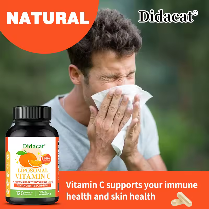 Vitamin C 1400 Mg - Bone Density, Heart and Brain Health and Natural
