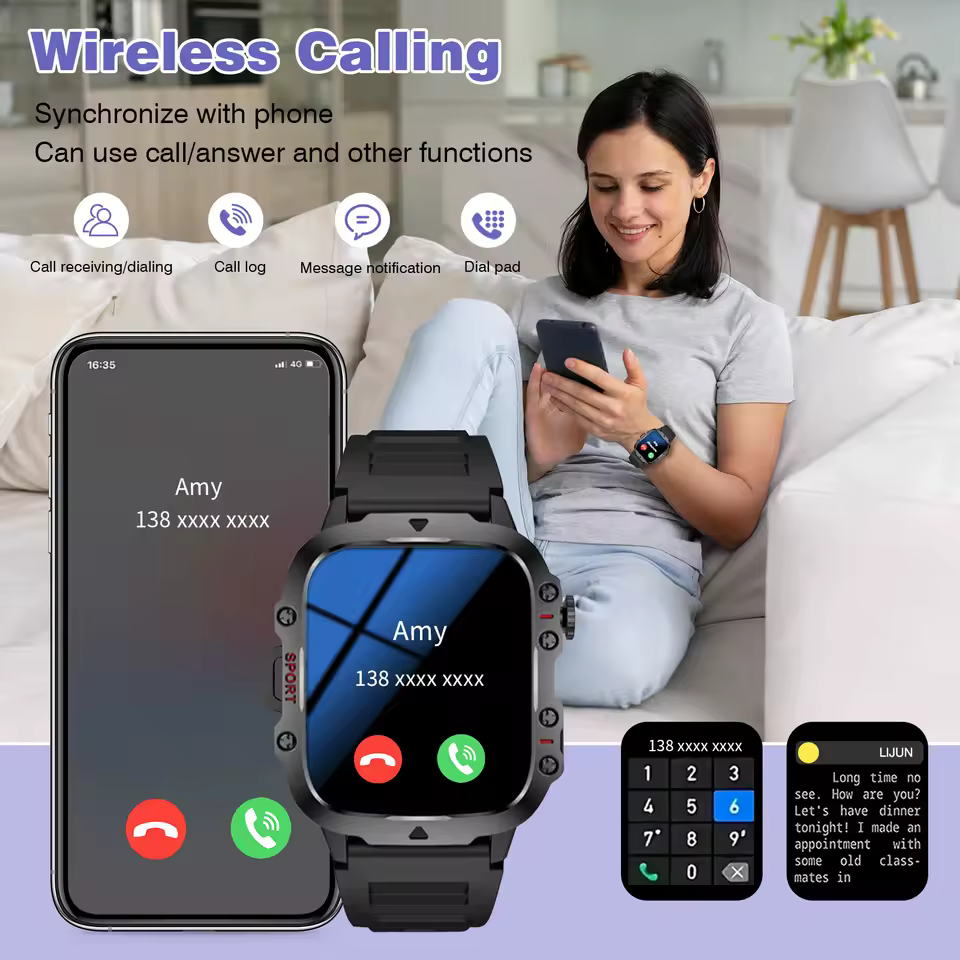 Smart watch for men 