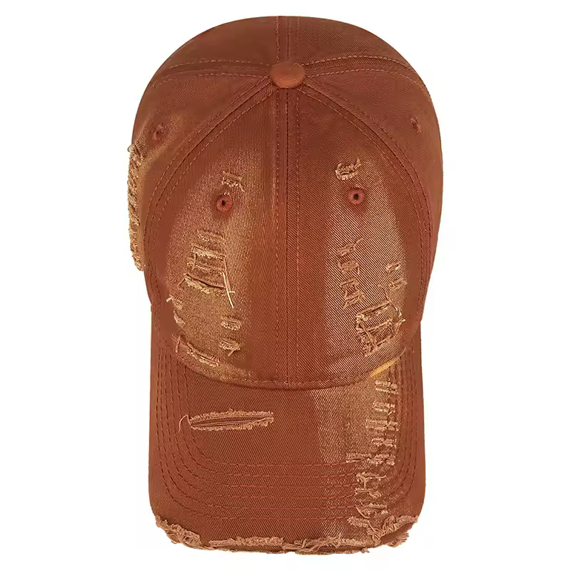 Cool Fashion Women Men Ripped Denim Cotton Baseball Cap 