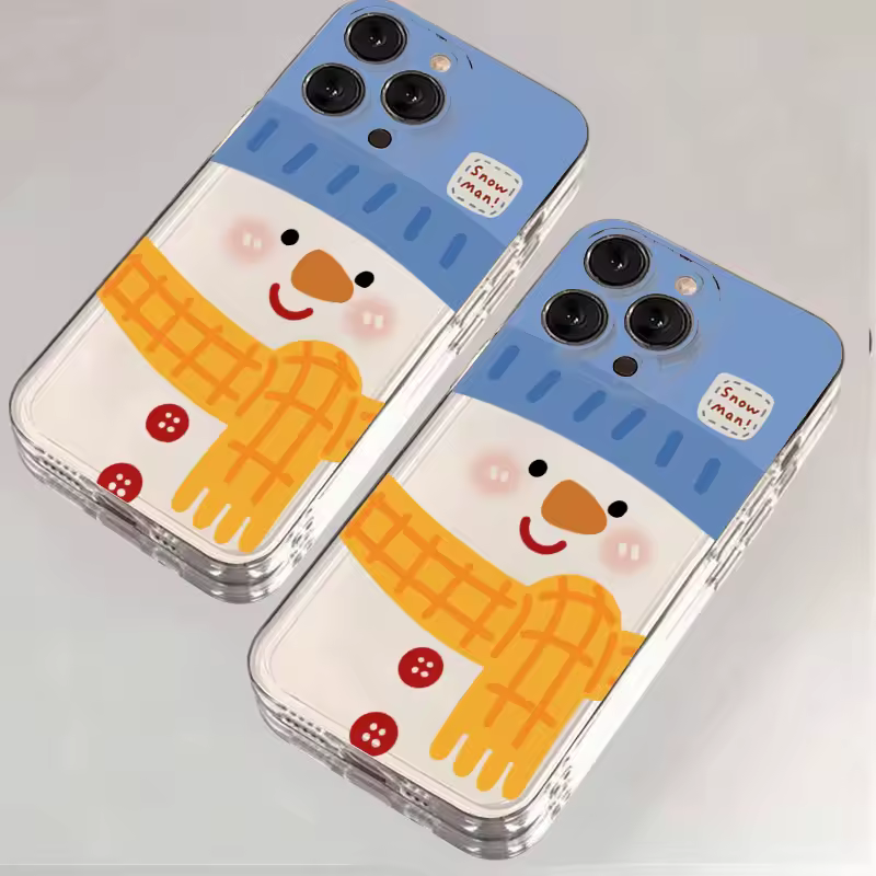 Korea Style Snowman Phone Case for Samsung Galaxy 