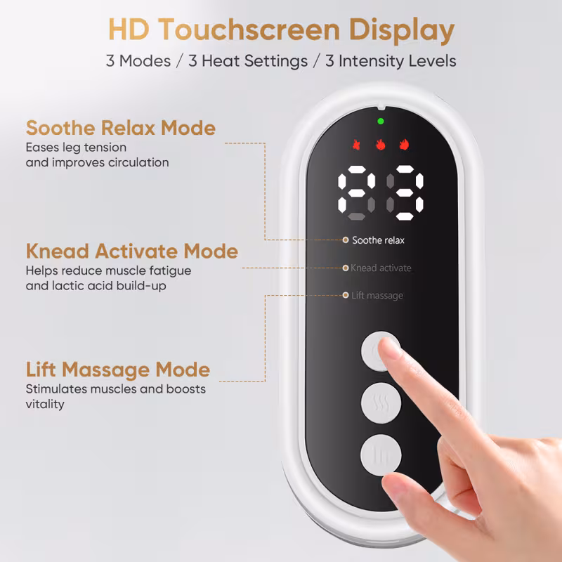 Compression massage for feet and calves