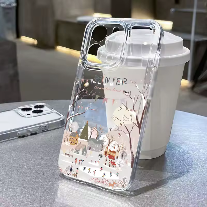 Beautiful Winter Snow Phone Case For Samsung Galaxy 