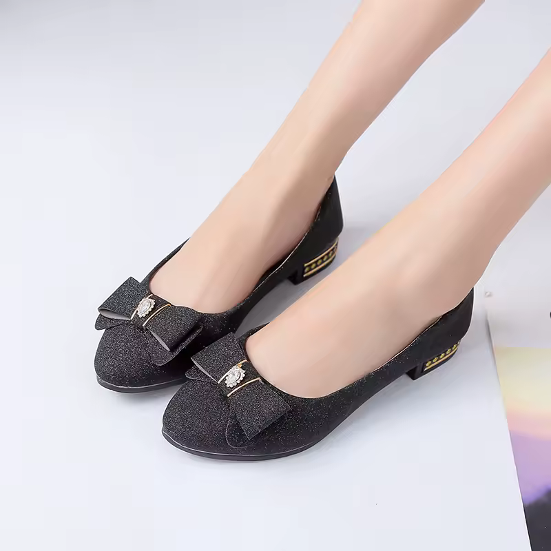 Women Flats Bowknot Single Shoes 