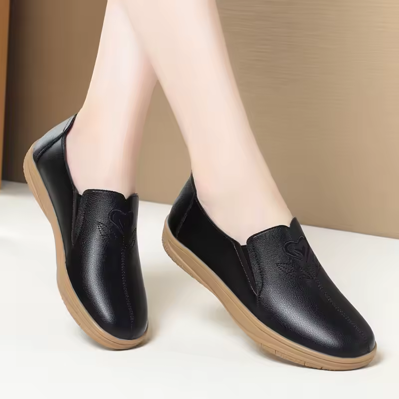 New Woman Flats Soft Leather