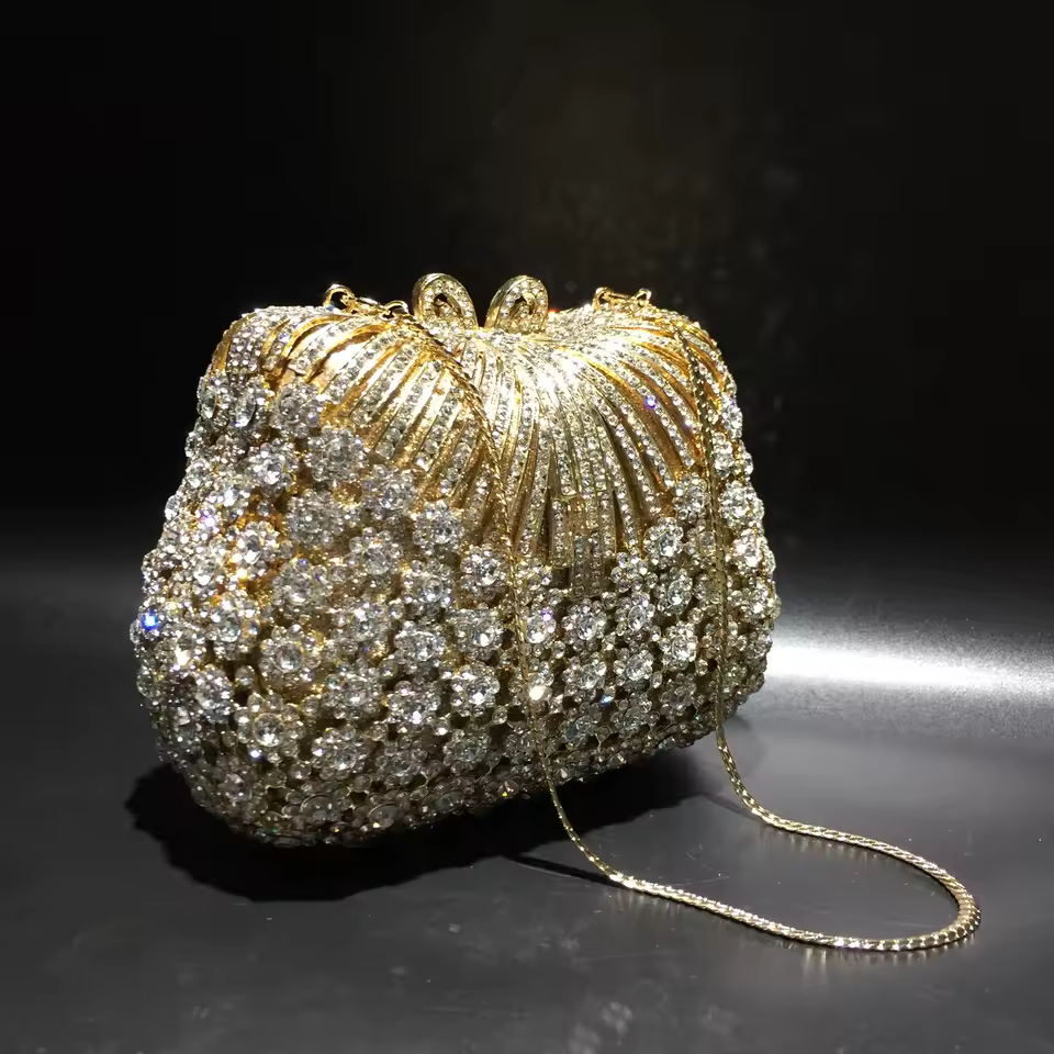 Women Rhinestones Clutch Bags 