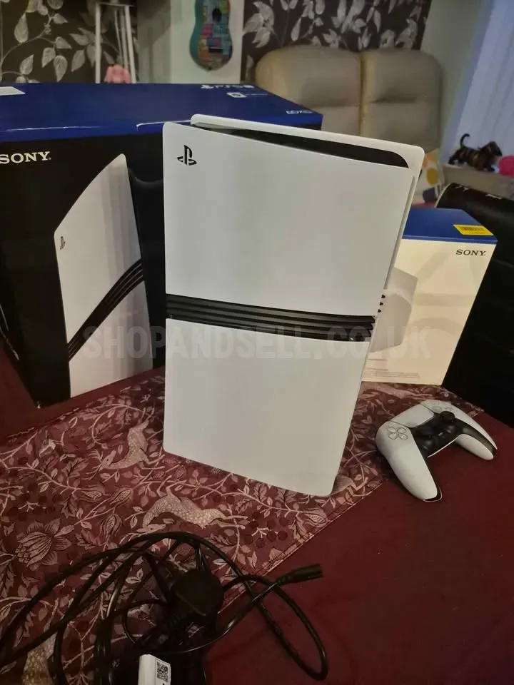 Playstation 5 Pro Disc Edition with 2 Controllers