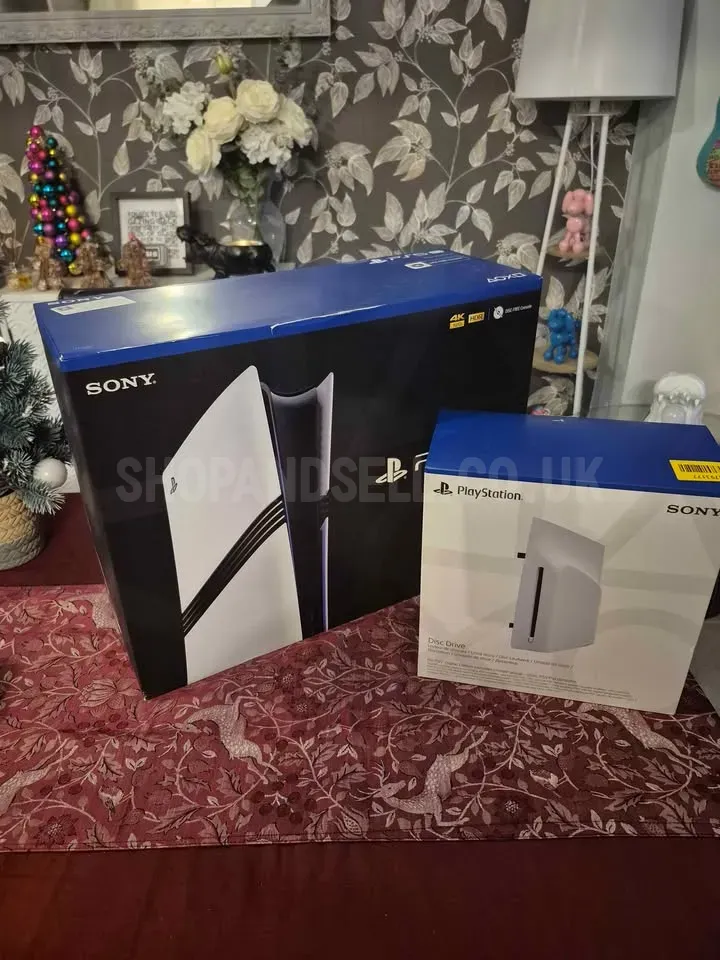 Playstation 5 Pro Disc Edition with 2 Controllers