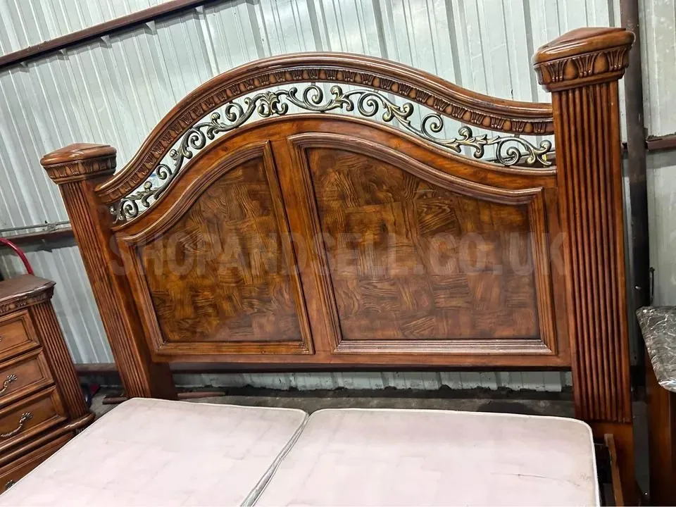 Full Wooden Bedroom set with mattress