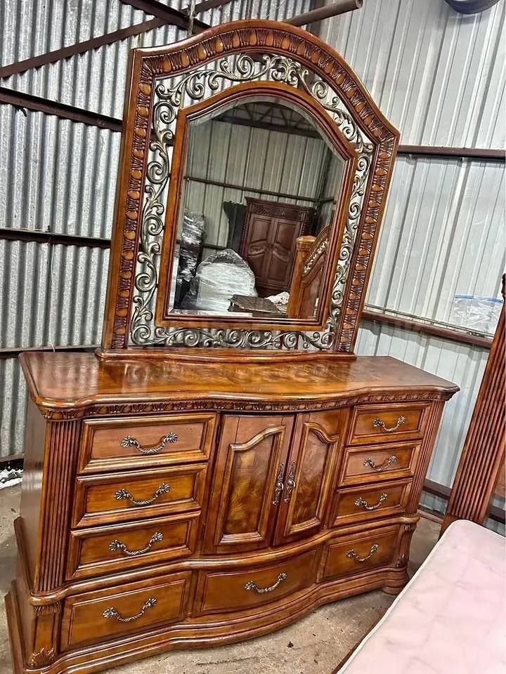 Full Wooden Bedroom set with mattress