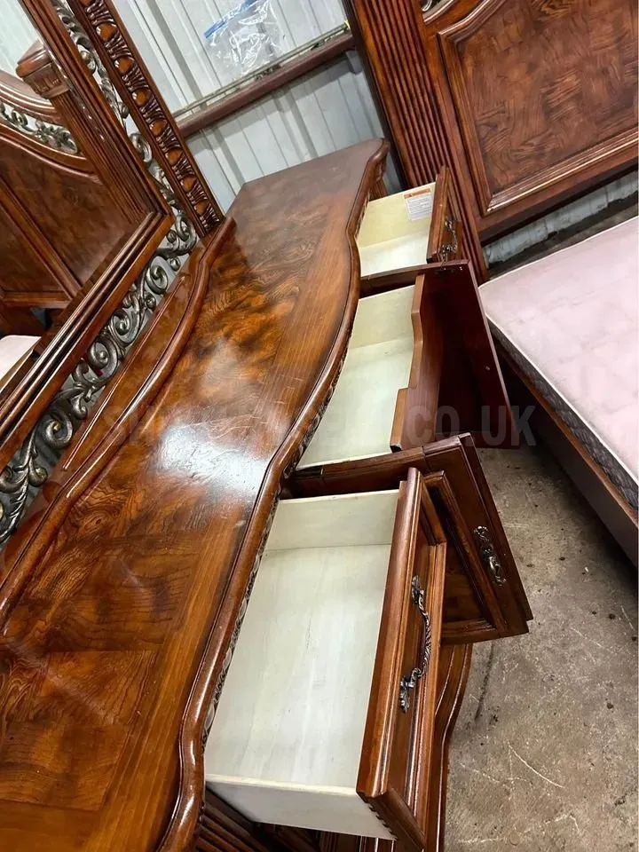 Full Wooden Bedroom set with mattress