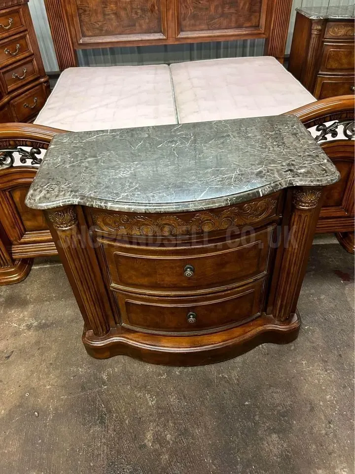 Full Wooden Bedroom set with mattress