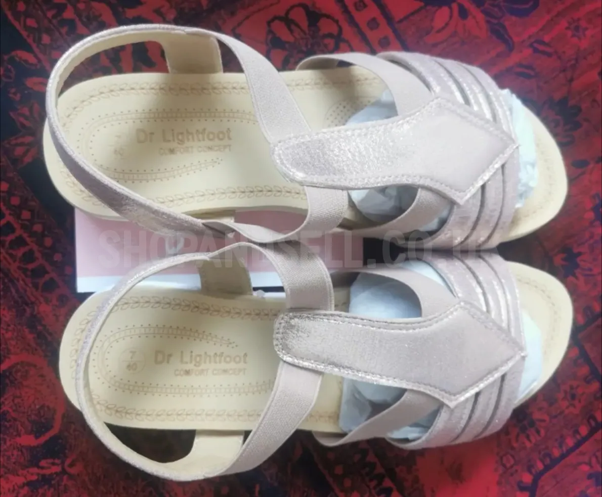 Pink shim sandles